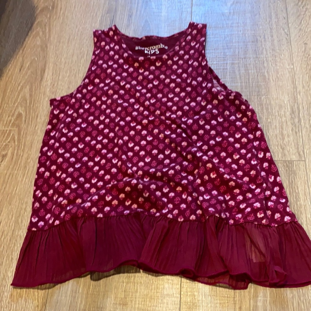 MAGENTA ABERCROMBIE KIDS TANKTOP